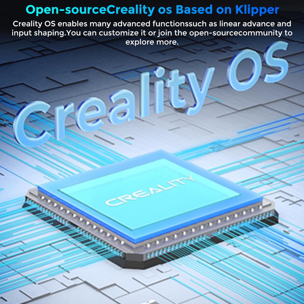 Creality K1 SE 3D Printer - 600mm/s High-Speed CoreXY with Auto Leveling & Z-Offset | 300℃ Dual-Gear Direct Extruder | Full Metal Die-Cast Frame | 8.66x8.66x9.84in Build Volume | Perfect for Rapid Prototyping, DIY Projects & Home Manufacturing