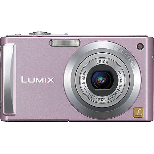 Panasonic Lumix DMC FS3 12.1MP Digital Camera with 3x Optical Zoom - Compact & Lightweight (Pink) - Perfect for Travel Photography, Vlogging & Everyday Use