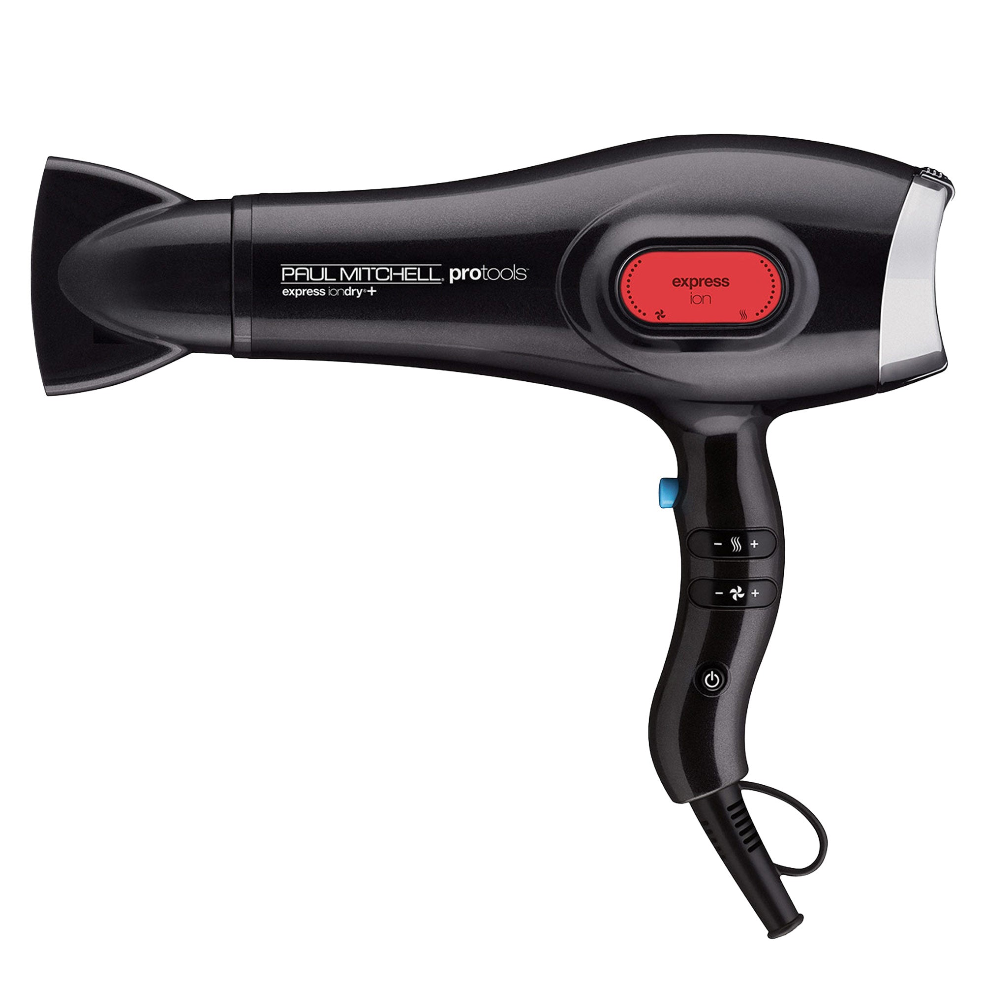 Express Ion Dry+ Hair Dryer - Professional Ionic Blow Dryer for Fast Drying & Frizz Control - Perfect for Home, Salon & Travel Use