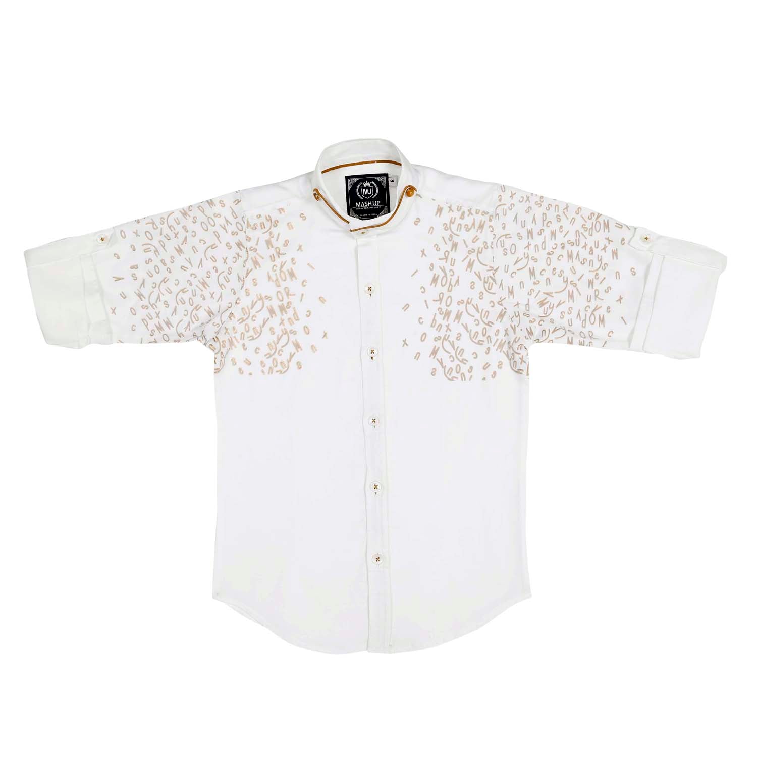 MashUp Classic Club Shirt for Men - Vintage Style Button Down Casual Shirt - Perfect for Golf, Parties & Business Casual Outfits