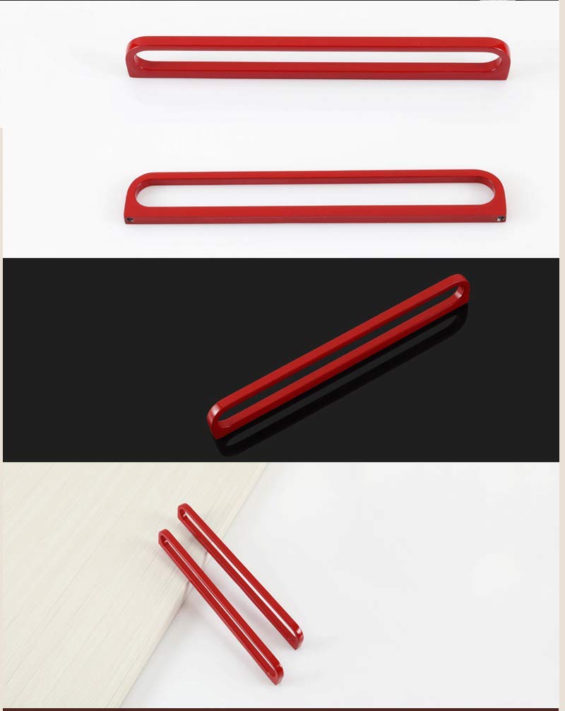 Modern Red Dresser Pulls 7.55