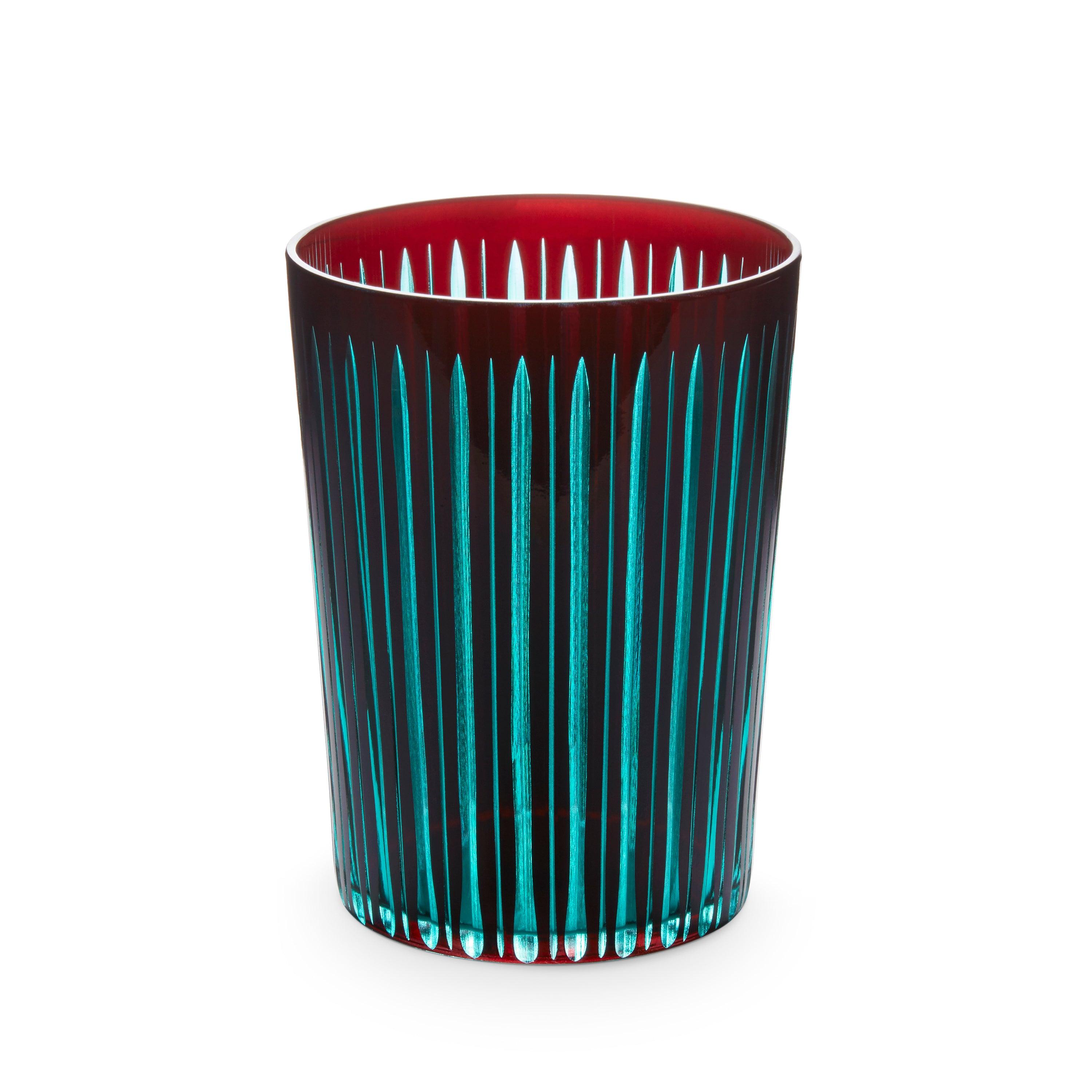 Elegant Prism Highball Glasses - Set of 4 Crystal Clear Bordeaux Wine Glasses for Cocktails, Whiskey & Entertaining - Perfect for Home Bar, Dinner Parties & Gifts