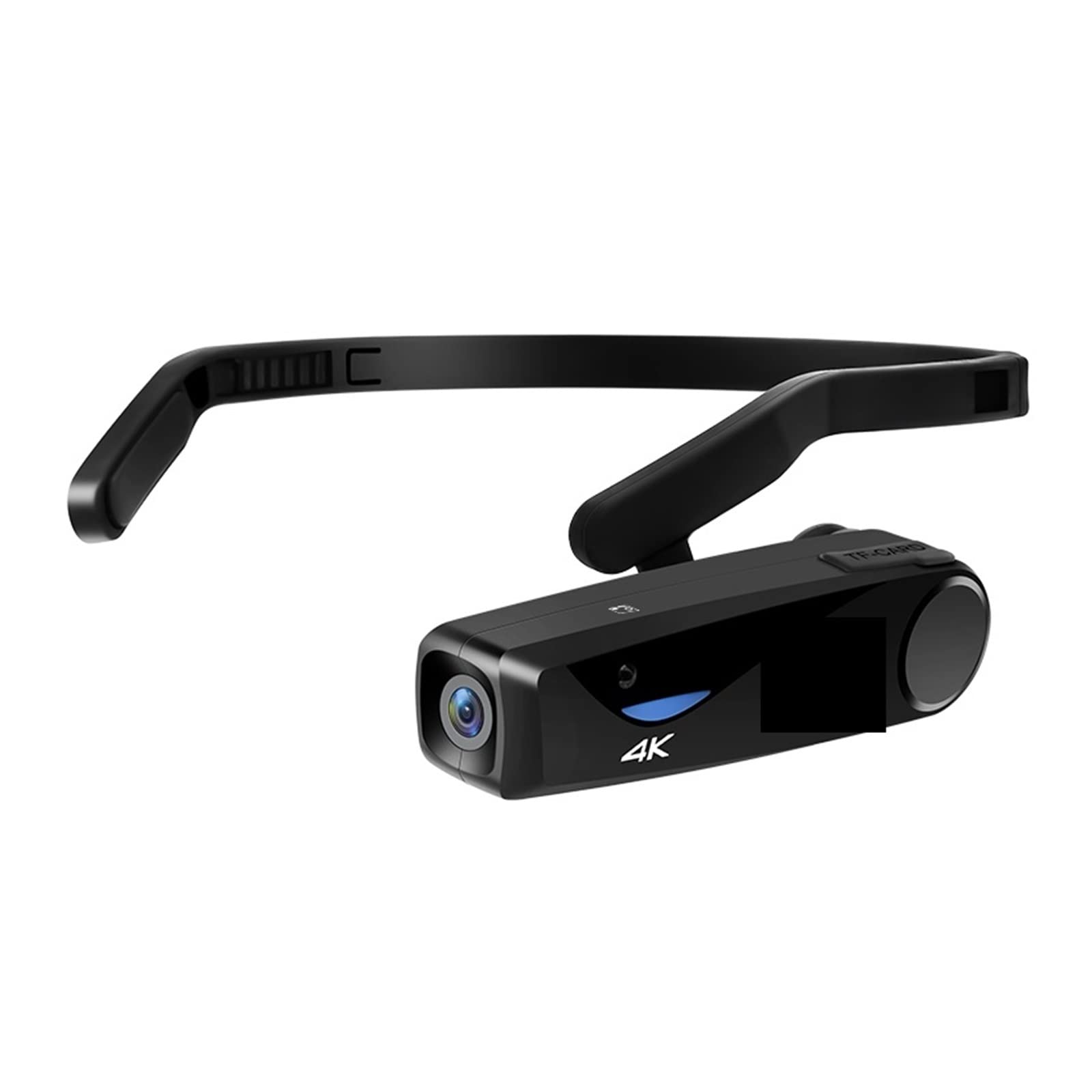 BODORME 4K Wearable FPV Camera - Head Mounted Video Recorder for Vlogging, Webcam & Action Shots | Perfect for Travel, Sports & Content Creation (Standard, EP6)