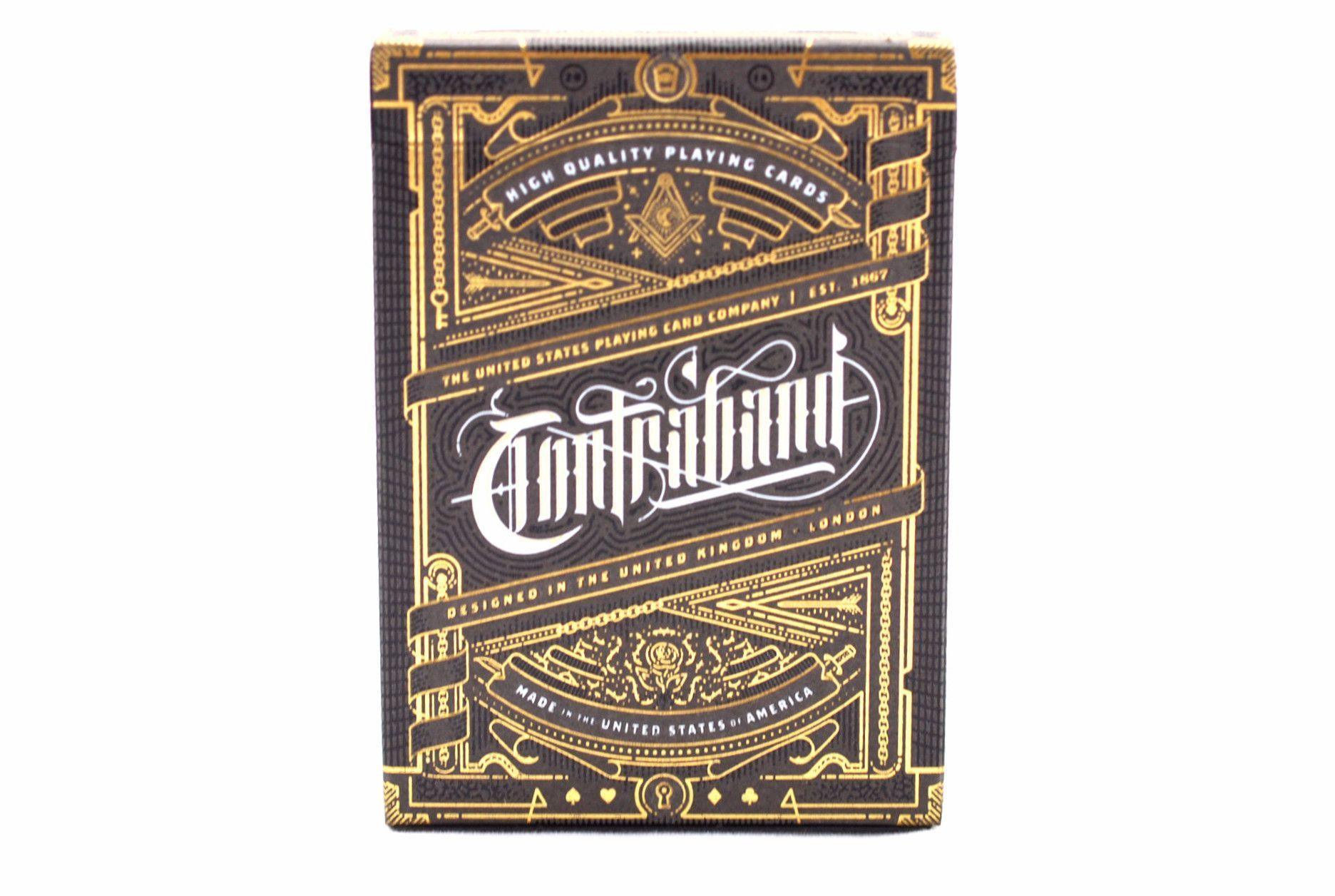 Contraband Playing Cards - Premium Quality Poker Cards for Magic Tricks, Card Games & Collectors | Perfect for Poker Nights, Magic Shows & Gifts