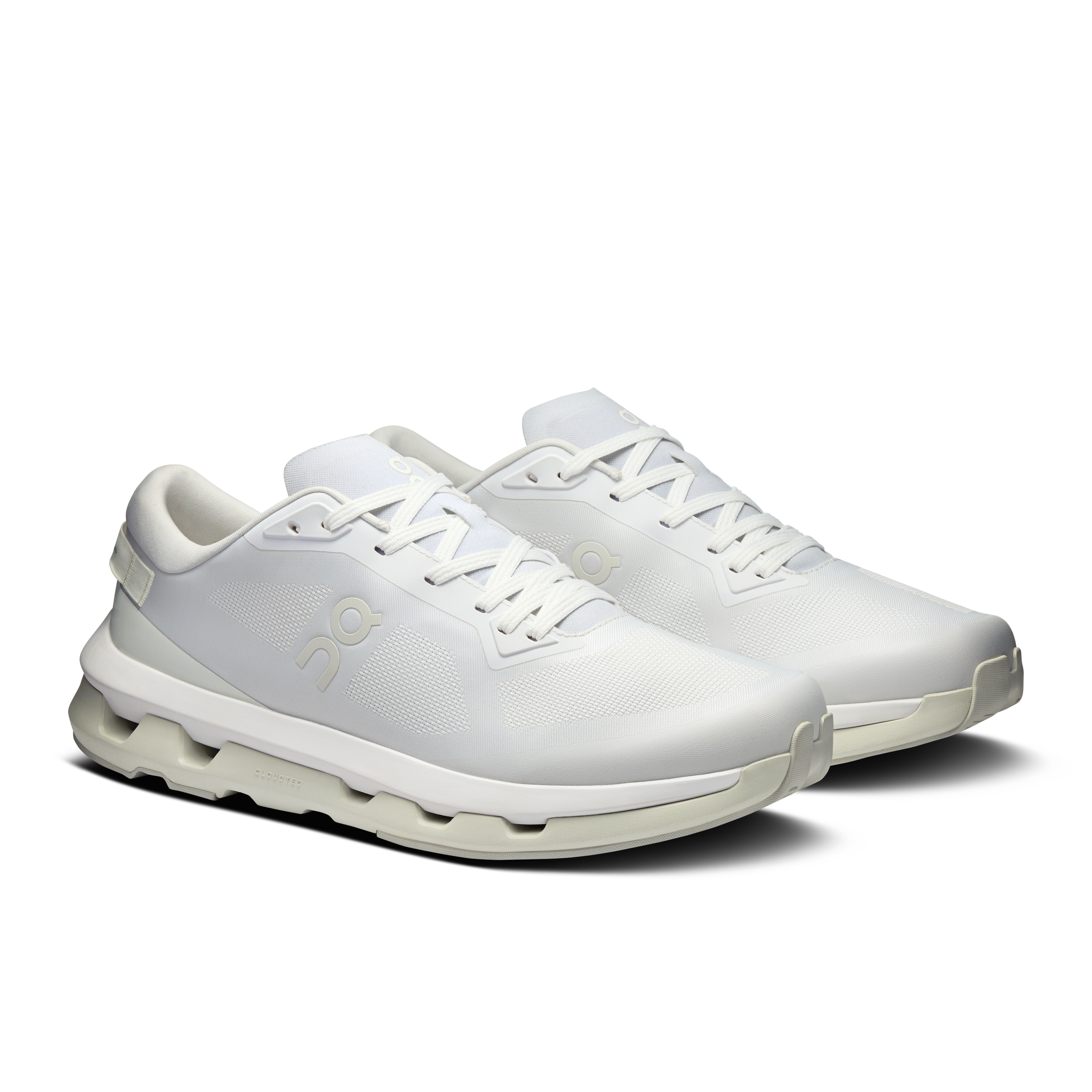 On Running Men's Cloudzone Running Shoes - Lightweight & Breathable White Sneakers for Jogging, Gym & Daily Wear