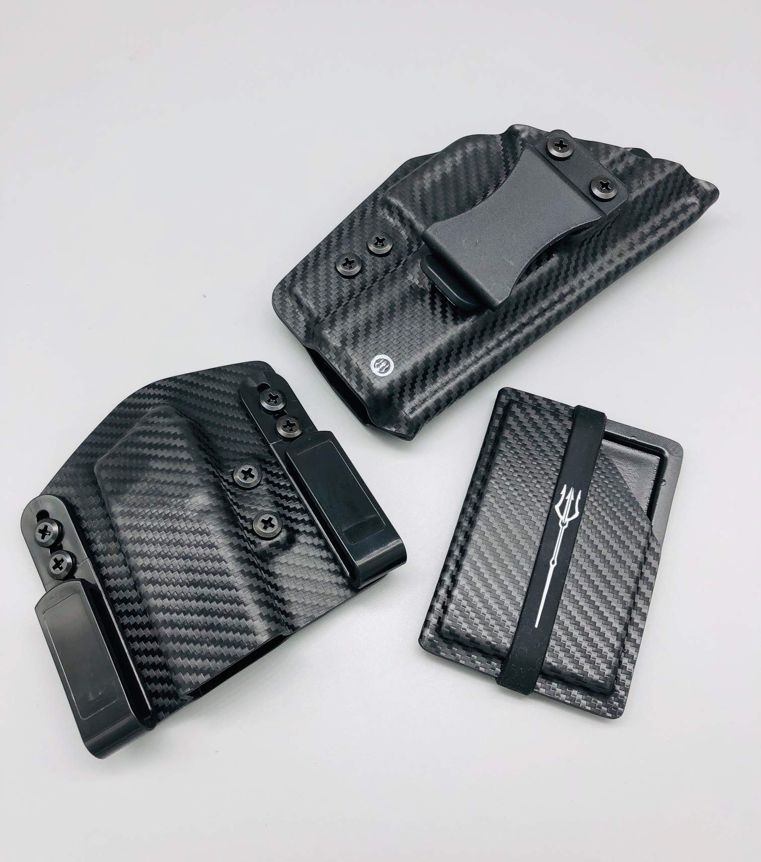Neptune Concealment Triton Series IWB Kydex Holster for M&P Shield 45 with Magazine Pouch & Wallet | Veteran Made in USA | Perfect for Concealed Carry, Everyday Use & Self Defense