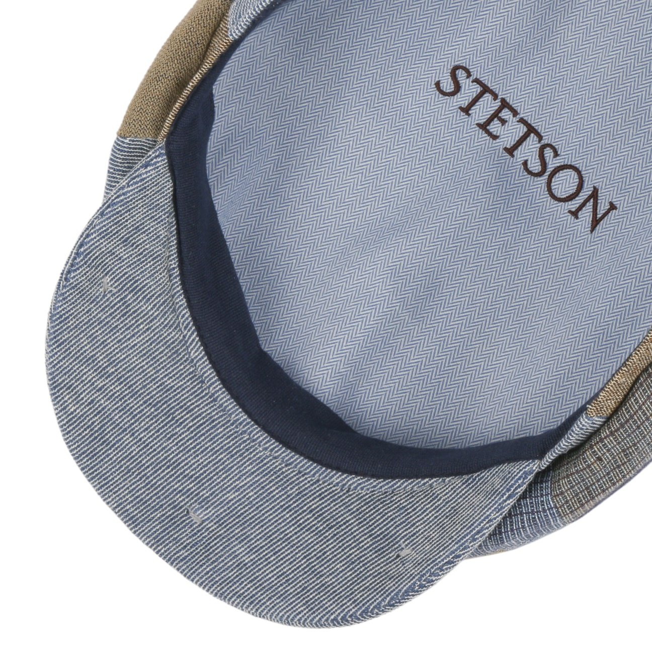 Stetson Hatteras Laughlin Flat Cap for Men - Classic Cotton Twill Ivy Hat with Brim - Perfect for Golf, Driving, and Casual Outfits