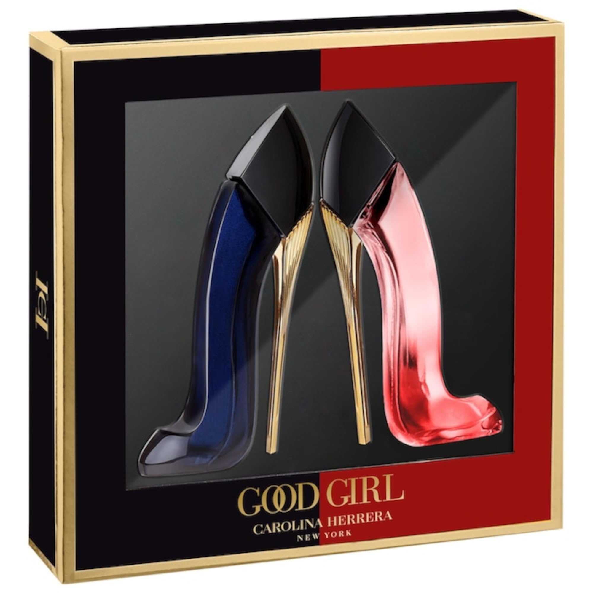 Carolina Herrera Mini Good Girl & Very Good Girl Perfume Gift Set - Perfect for Valentine's Day, Anniversary & Birthday Gifts for Women