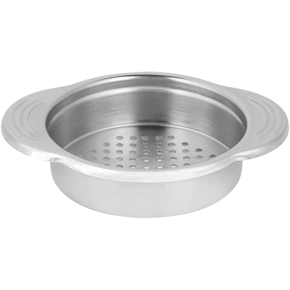 Premium Stainless Steel Tuna Strainer - Food-Grade Canning Colander for Regular & Wide-Neck Cans | Perfect for Draining Oil & Water from Tuna, Salmon & Sardines | Ideal for Kitchen, Camping & Meal Prep