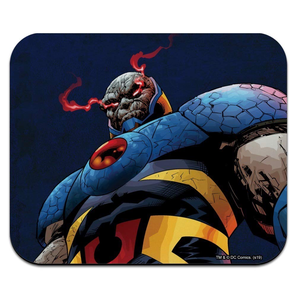 Superman vs Darkseid Gaming Mouse Pad - Ultra Thin Non-Slip Rubber Base for PC & Laptop - Perfect for Office Work, Gaming, and Graphic Design