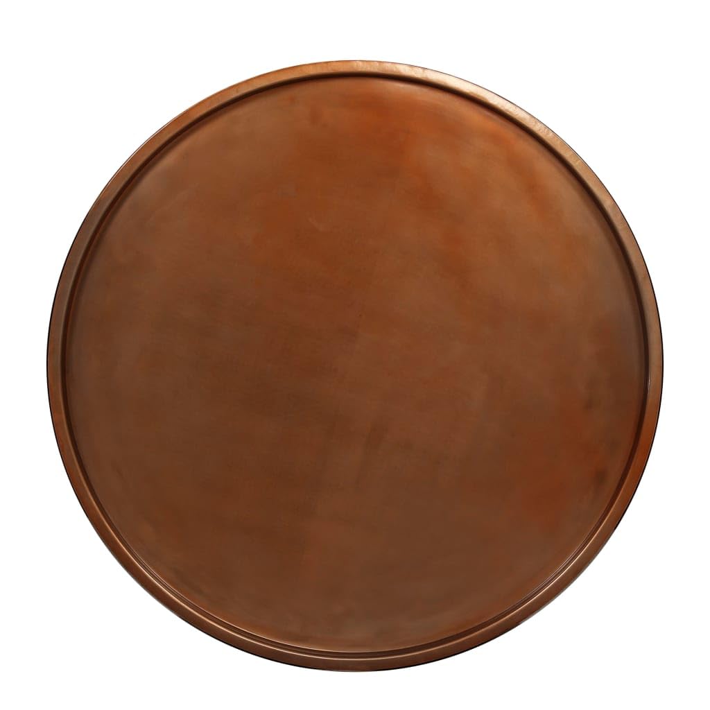 Solid Sheesham Wood and Steel Coffee Table - 26.8