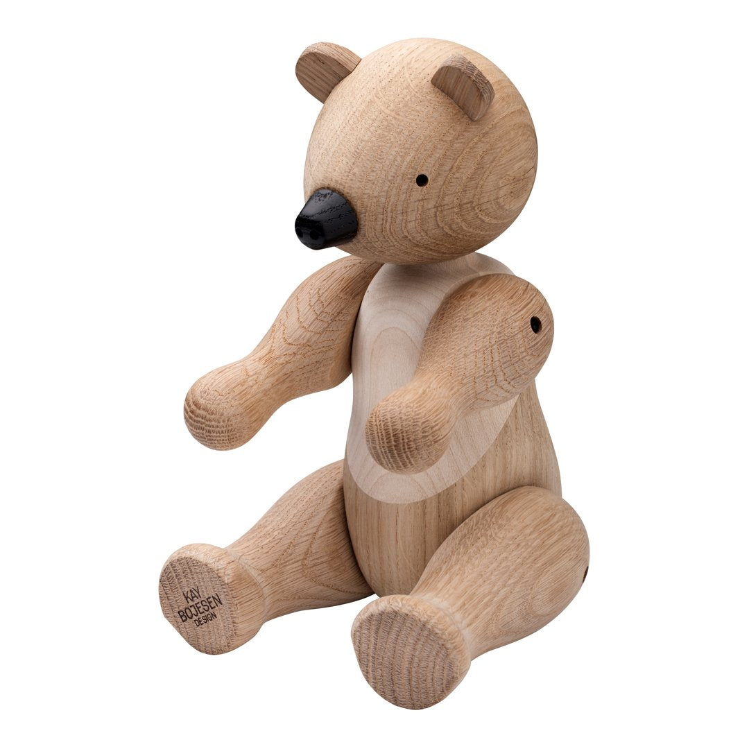 Kay Bojesen Wooden Bear Figurine - Handcrafted Scandinavian Design for Home Decor, Nursery & Gift Giving