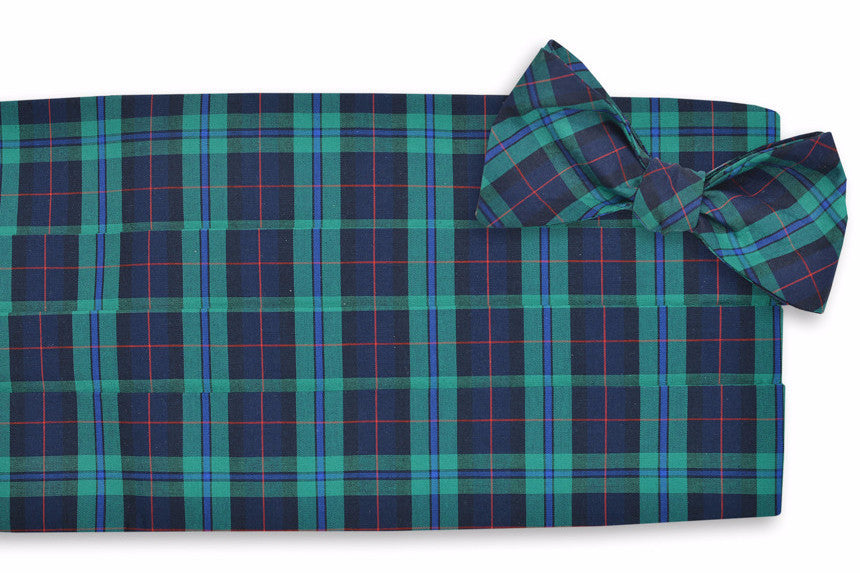 Authentic MacLeod Tartan Cummerbund Set for Men | Premium Scottish Waistcoat Accessory | Perfect for Weddings, Black Tie Events & Highland Gatherings