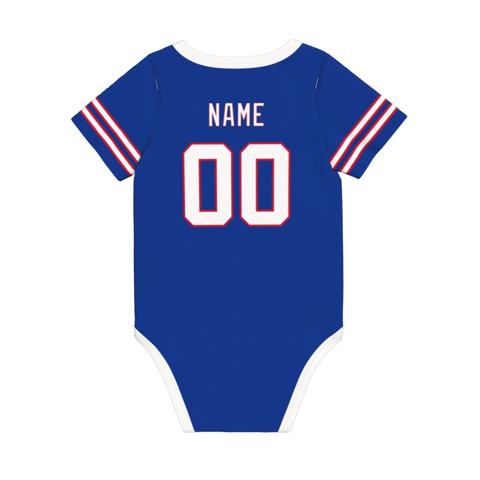Custom Personalized Baby Clothes Set - 100% Cotton Embroidered Outfit with Name & Number - Perfect Baby Shower Gift & Newborn Photo Outfit
