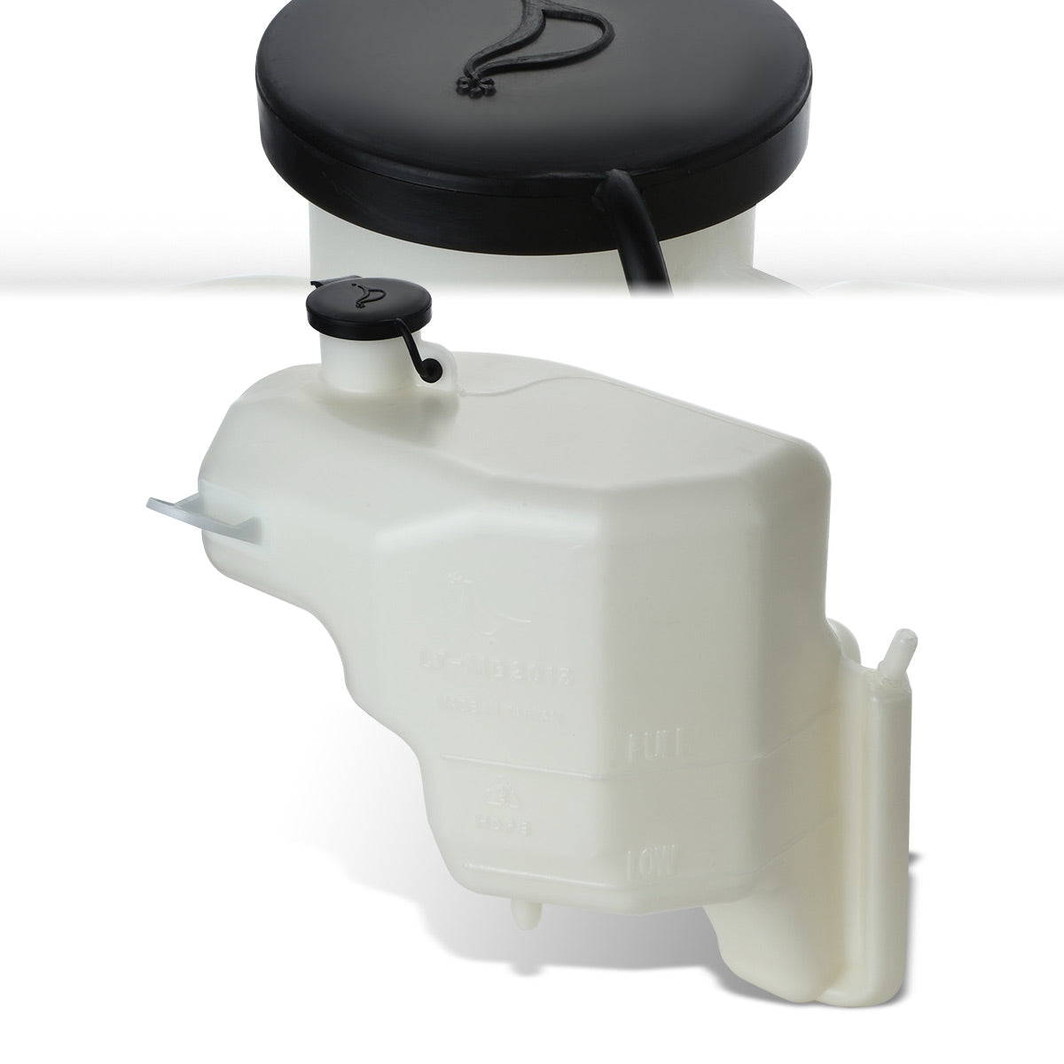 07-13 Mitsubishi Outlander & 08-17 Lancer Coolant Reservoir Tank - Replacement Coolant Overflow Bottle for Engine Cooling System - Perfect for DIY Car Maintenance and Repair