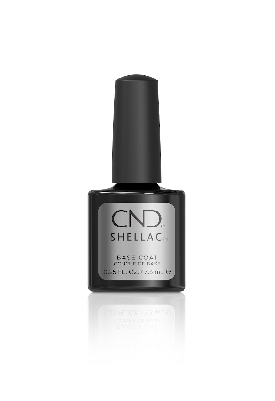 CND Shellac UV Base Coat - Long-Lasting Nail Polish Primer for Gel Manicures - Perfect for Home & Salon Use