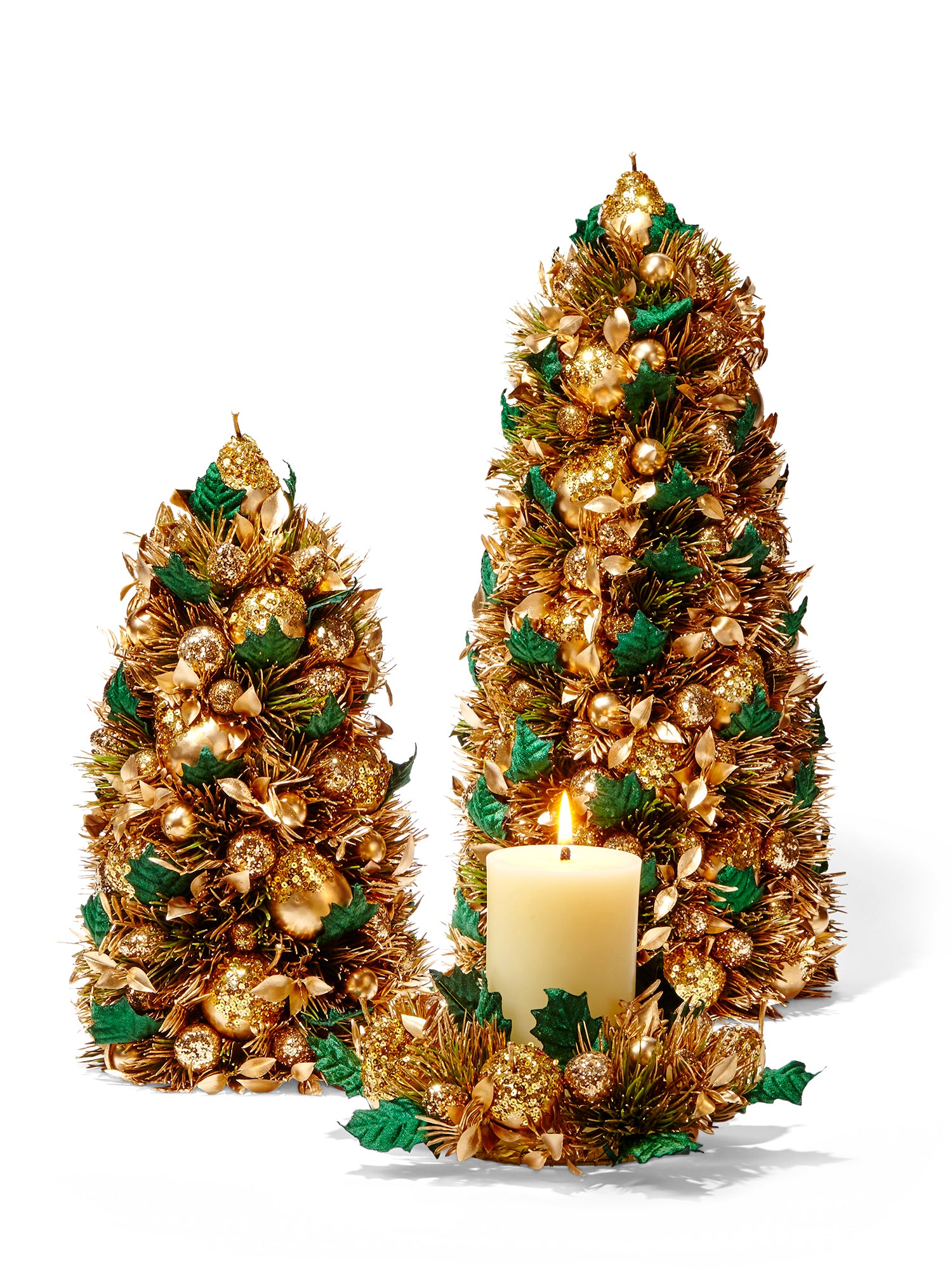 4 Pear Christmas Wreath - Elegant Holiday Door Decor for Festive Season - Perfect for Front Door, Mantel & Holiday Home Decor