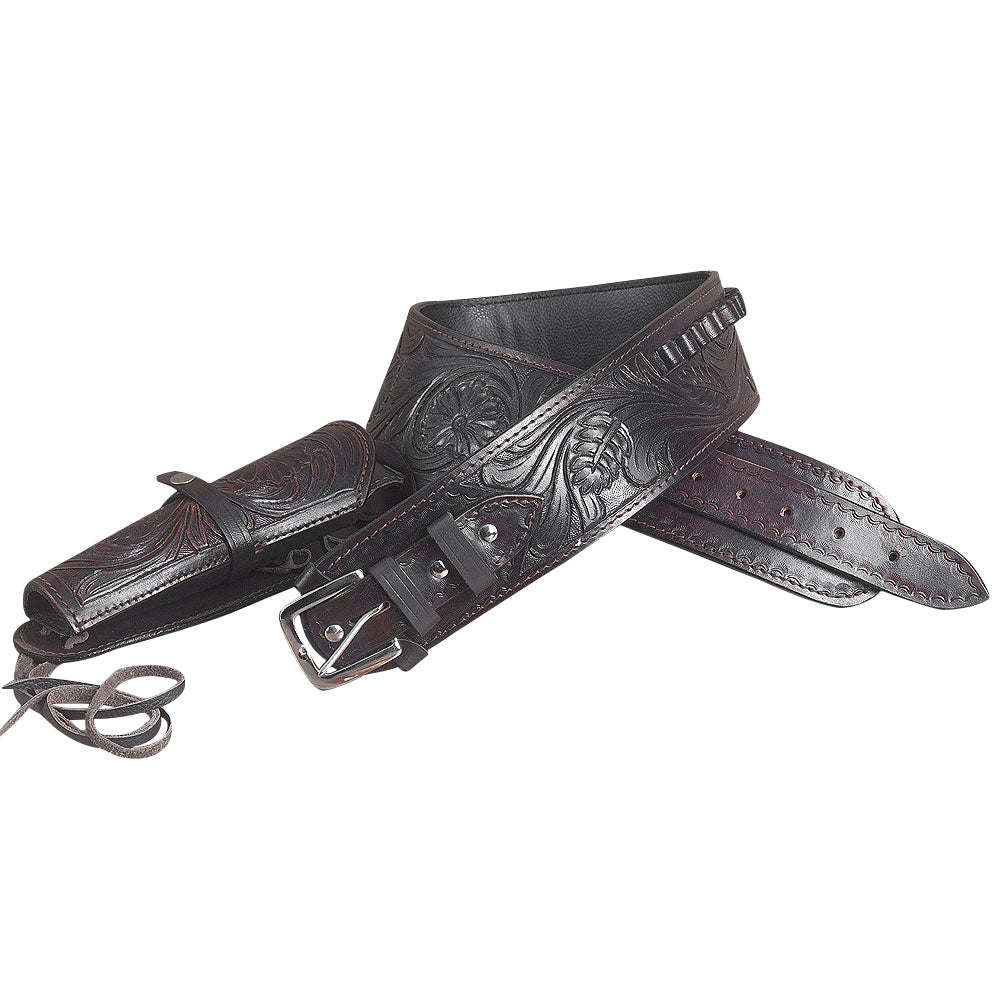 Floral Carving Brown