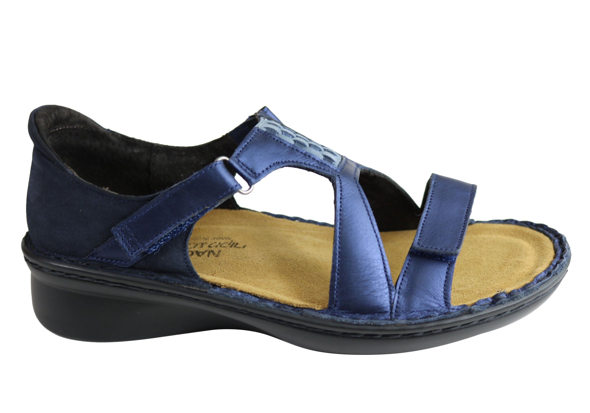 Naot Figaro Women's Leather Comfort Sandals - Wide Fit, Orthotic Friendly - Perfect for Walking, Travel & Casual Wear