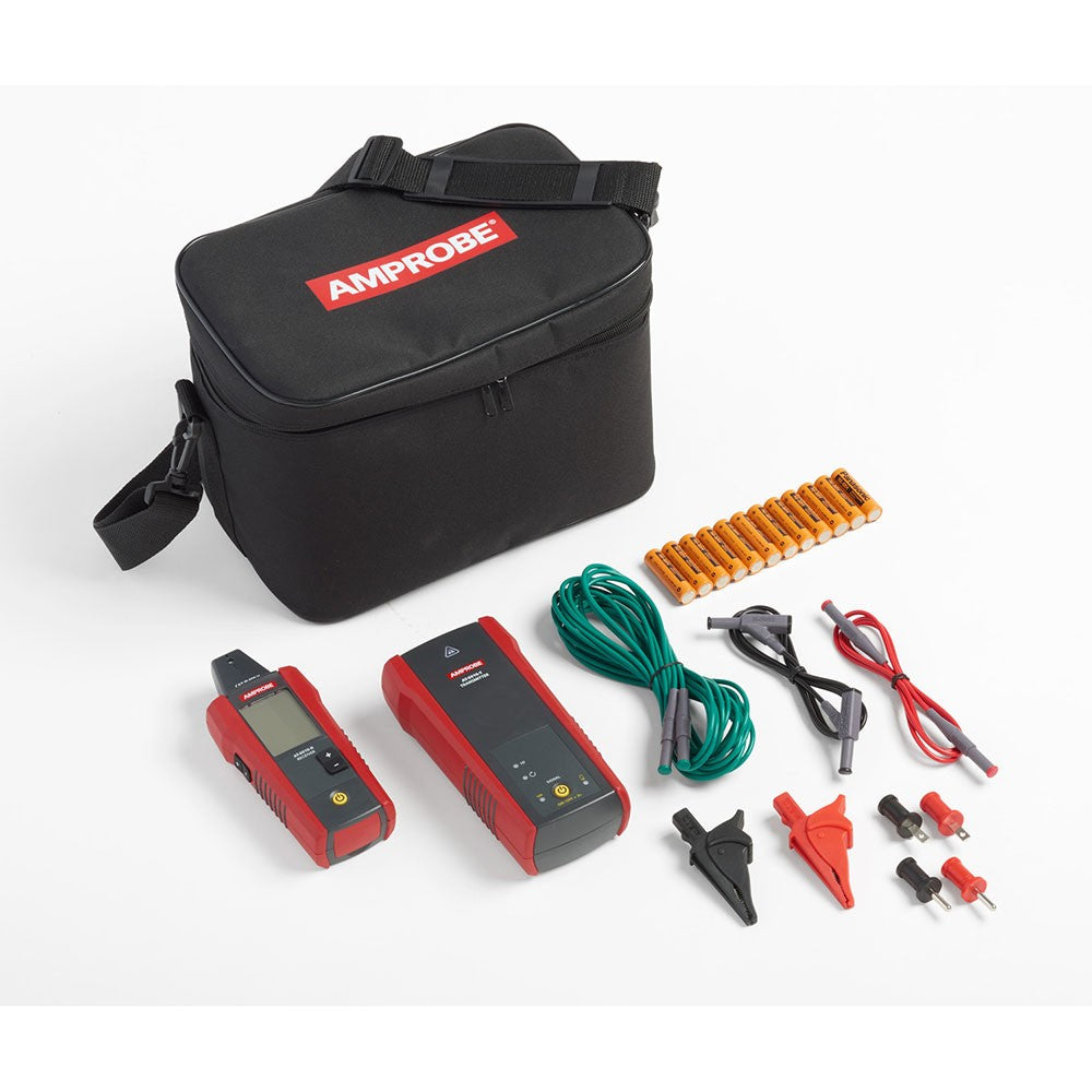 Amprobe 5044625 AT-6010 Advanced Wire Tracer Kit - Professional Electrical Wire Locator for Home & Industrial Use