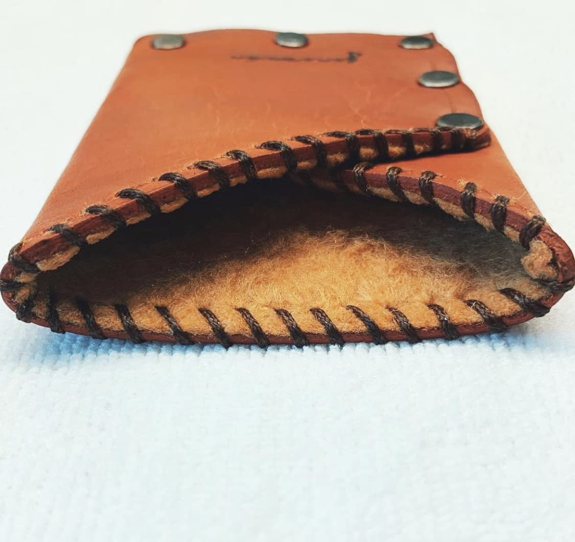 Nomad Front Pocket Slim Wallet - Personalized Custom Leather Wallet for Men | Perfect for Everyday Carry, Travel & Minimalist Lifestyle