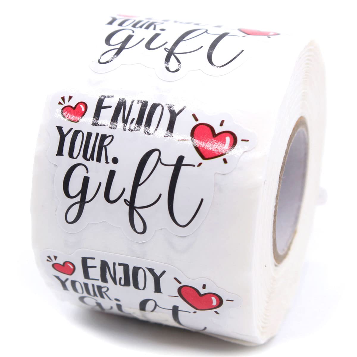500 PCS Small Business Stickers - Funny Thank You Stickers, Enjoy Your Gift Labels, Cute Packaging & Shipping Stickers for Mail Envelopes | Perfect for Etsy Sellers, Online Shops & Small Business Branding