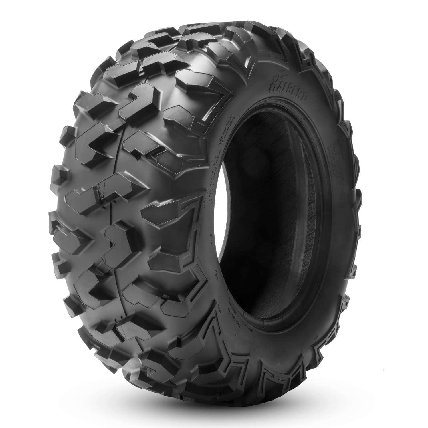 HALBERD 6-Ply ATV Tires 27x11-12 - 6PR All-Terrain Off-Road Tires for ATV/UTV - 20mm Deep Tread for Trail, Sand & Mud (Pack of 1, Tubeless) - Perfect for Off-Roading, Hunting & Farm Work