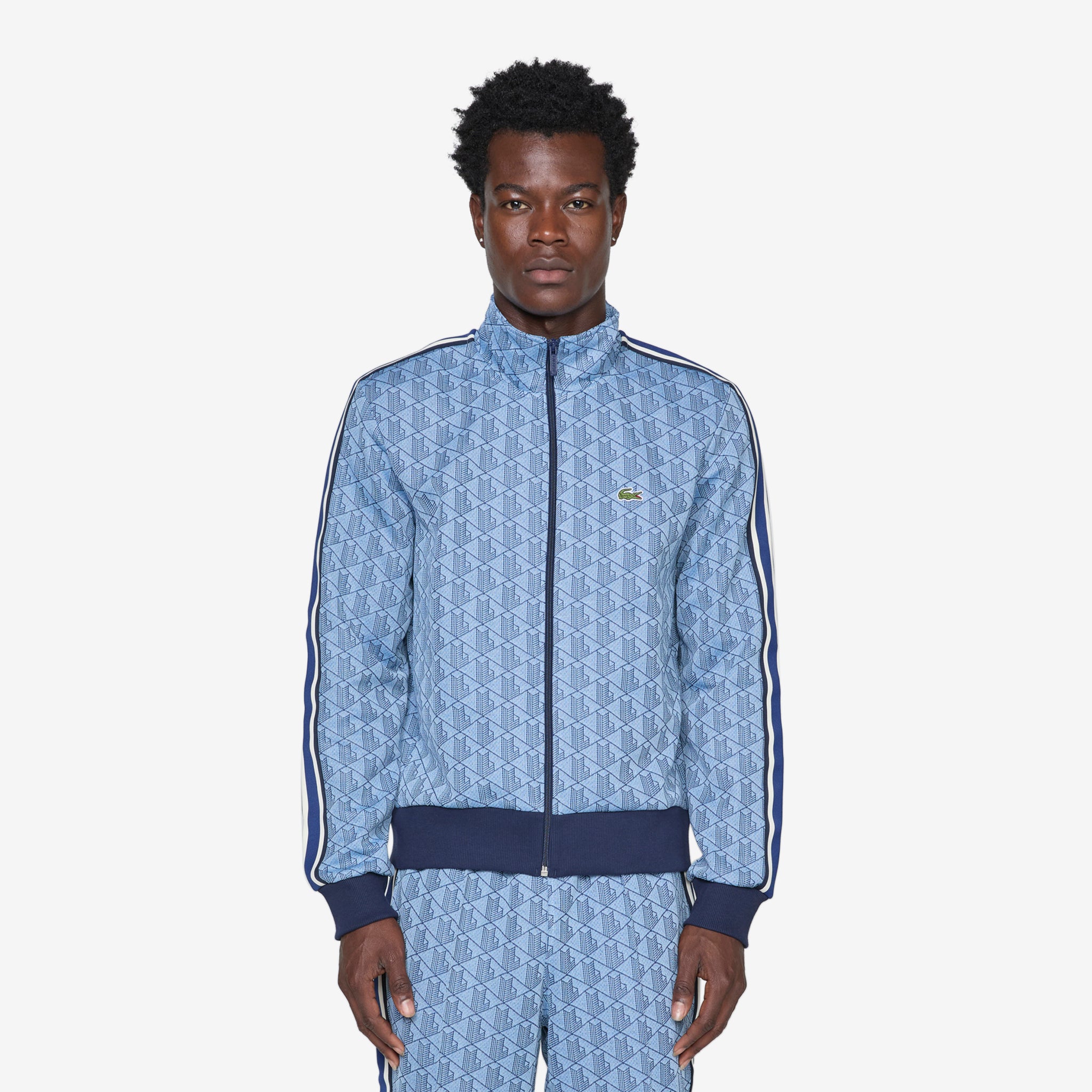 Monogram Track Jacket Rill | Globe - Stylish Athletic Wear for Running, Gym & Street Fashion