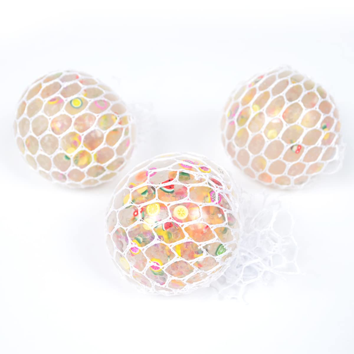1PCS Squishy Grape Mesh Stress Ball - Sensory Fidget Toy for Anxiety Relief, Hand Therapy & Stress Management - Perfect for Office, Classroom & Home Use