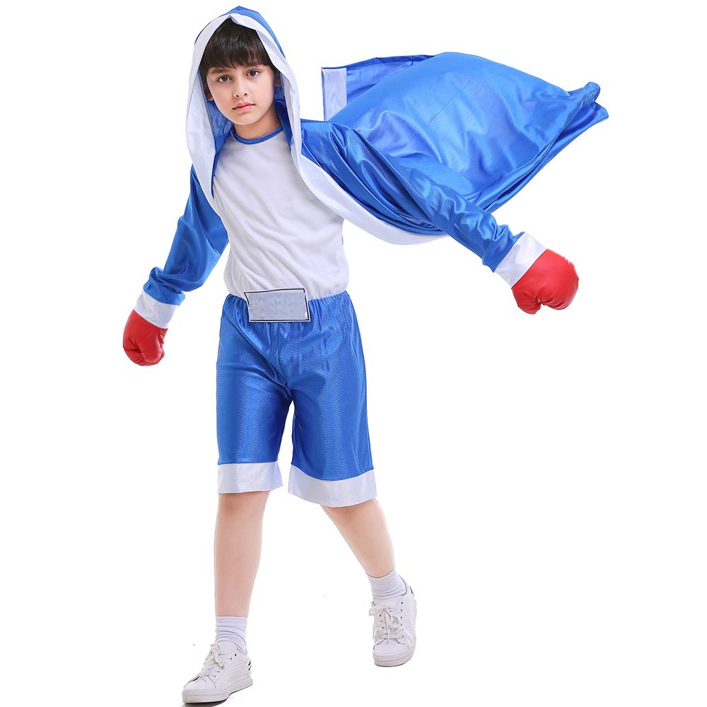 Kids Boxing Costume - Halloween & Cosplay Sportswear for Boys