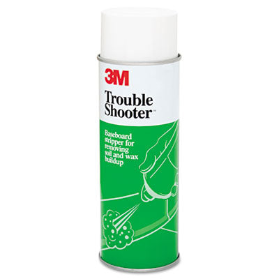 3M™ Troubleshooter Baseboard Stripper - 21 Oz Aerosol Spray (Pack of 12) | Professional Adhesive Remover for Walls, Floors & Baseboards | Ideal for Home Renovation, Paint Prep & DIY Projects
