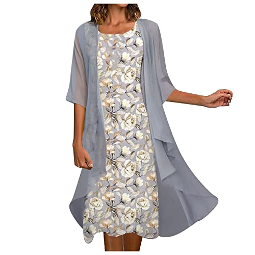 07-blue Vintage Dress