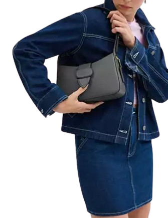 Coach Eliza Shoulder Bag for Women - Genuine Leather Crossbody Purse with Zipper Closure | Perfect for Work, Travel & Everyday Use
