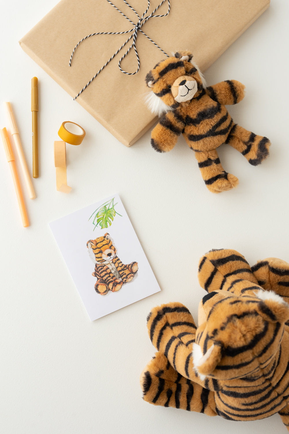 Tesh The Tiger Plush Toy - Soft & Cuddly Stuffed Animal for Kids, Perfect Gift for Birthdays & Holidays | Playtime, Nursery Decor, Comfort Companion