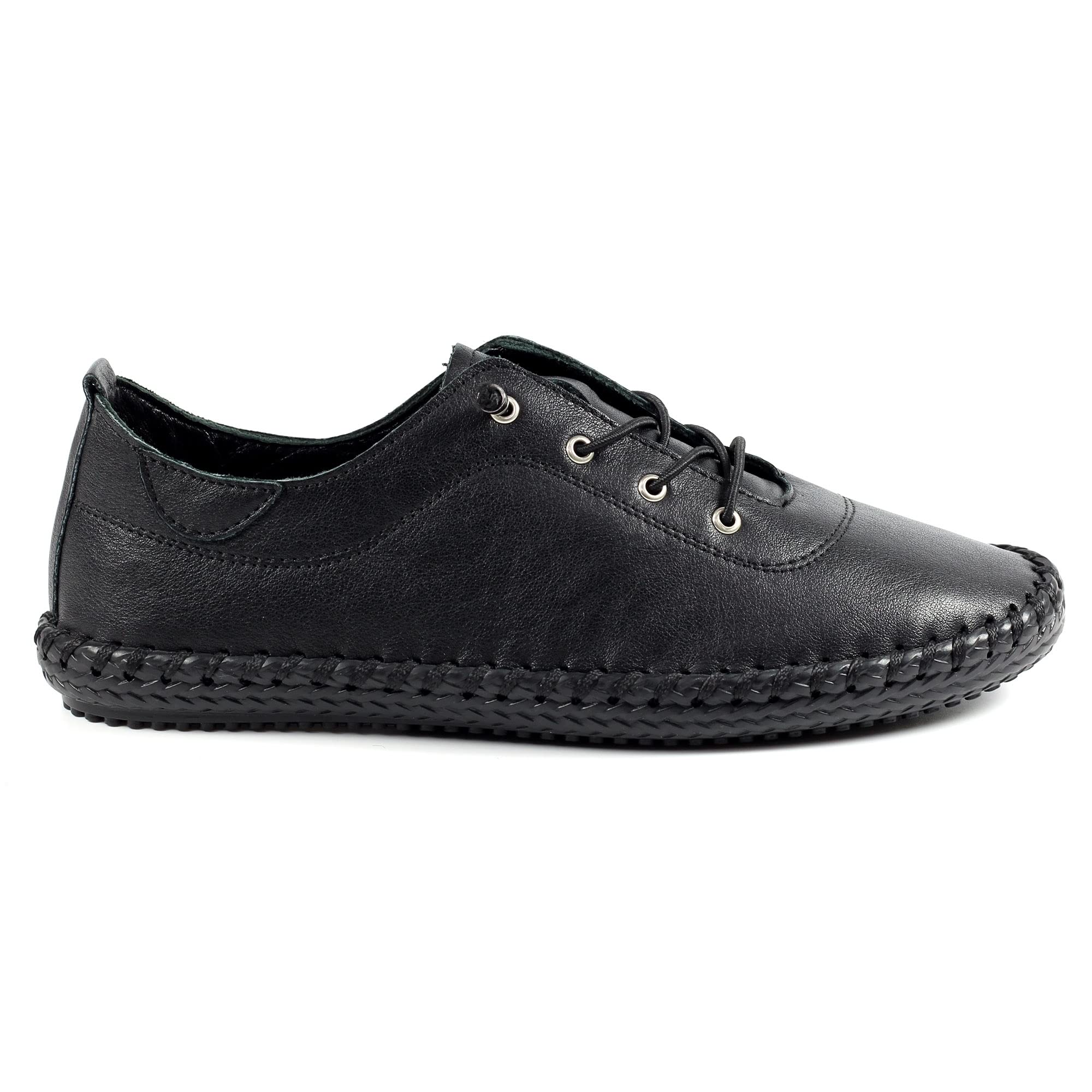 Stylish Women's Lunar St Ives Leather Sneakers - Comfortable Casual Walking Shoes for Everyday Wear, Work & Travel