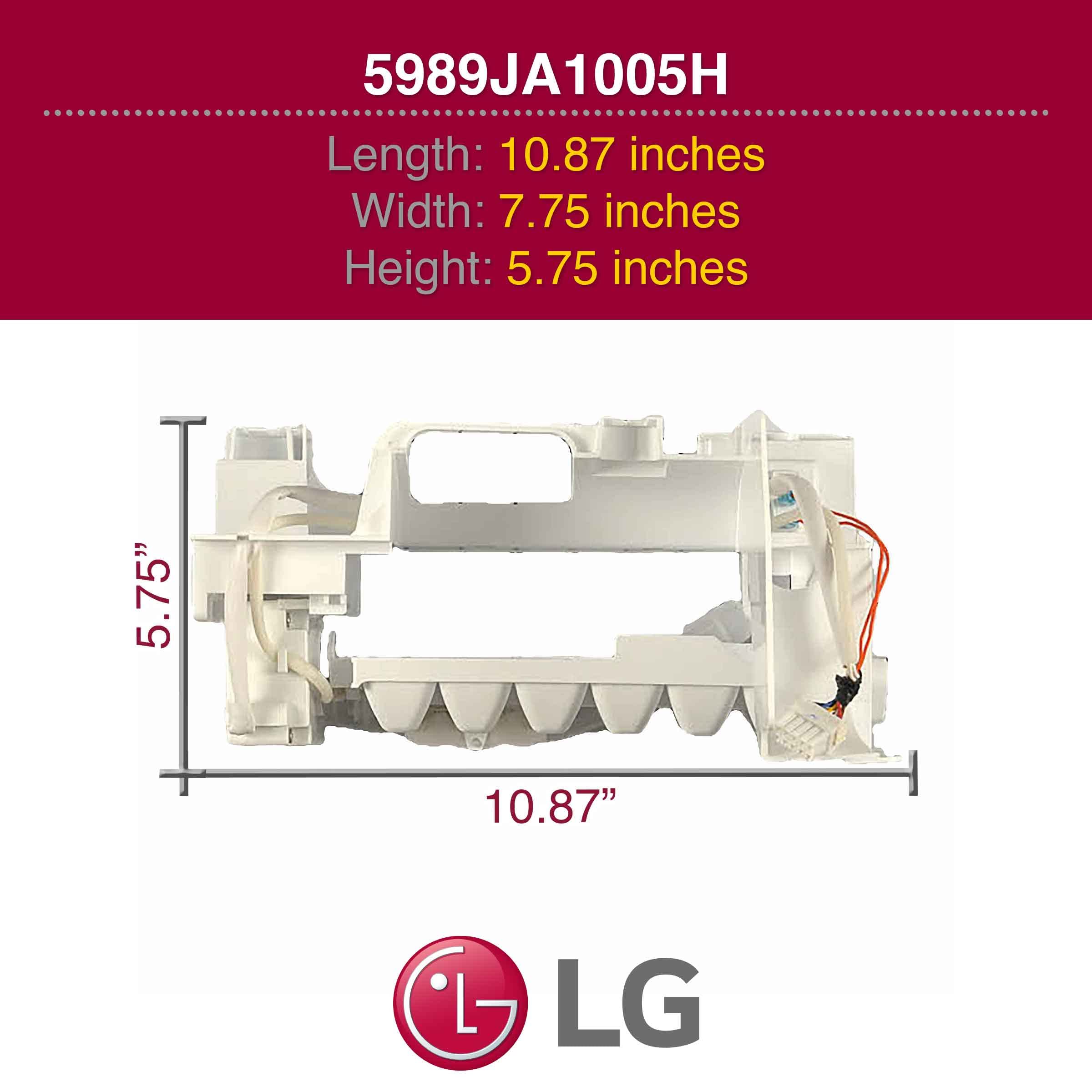 Genuine LG AJU73753101 OEM Water Inlet Valve Assembly Replacement for LG Refrigerators - Perfect for Ice Maker & Water Dispenser Repair