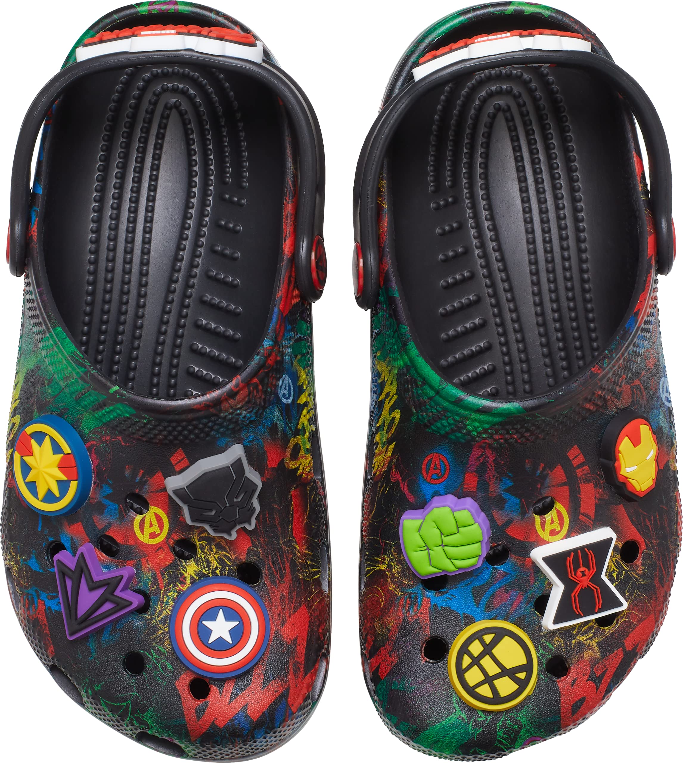 Crocs Unisex-Child Classic Marvel Avengers Clog | Lightweight Comfortable Kids Shoes | Perfect for School, Play & Outdoor Activities