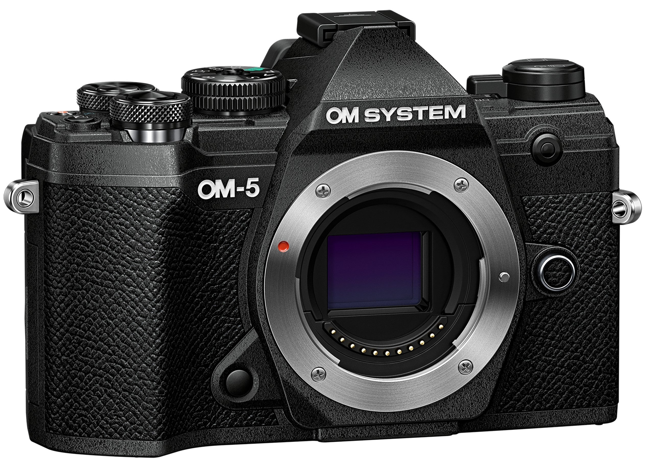OM SYSTEM OM-5 Mirrorless Camera (Black) - Compact & Lightweight for Travel, Vlogging & Outdoor Photography