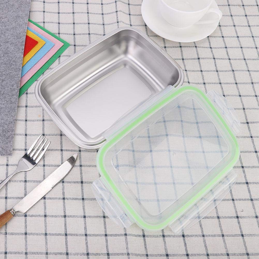 850ml Stainless Steel Leakproof Bento Lunch Box - Sealing Food Storage Container for Hot Meals | Perfect for Office Lunch, School, Picnics & Outdoor Activities