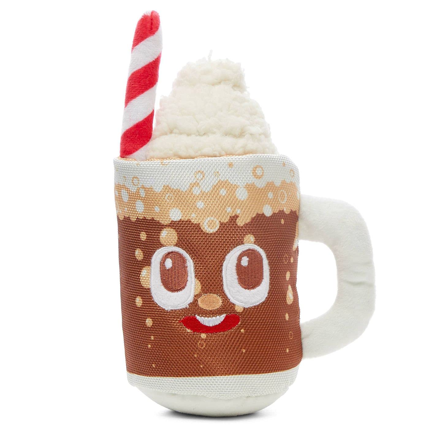 Snoot Root Beer Float Dog Toy with Squeaker - Fun Chew Toy for Small & Medium Dogs - Perfect for Playtime, Training & Interactive Games