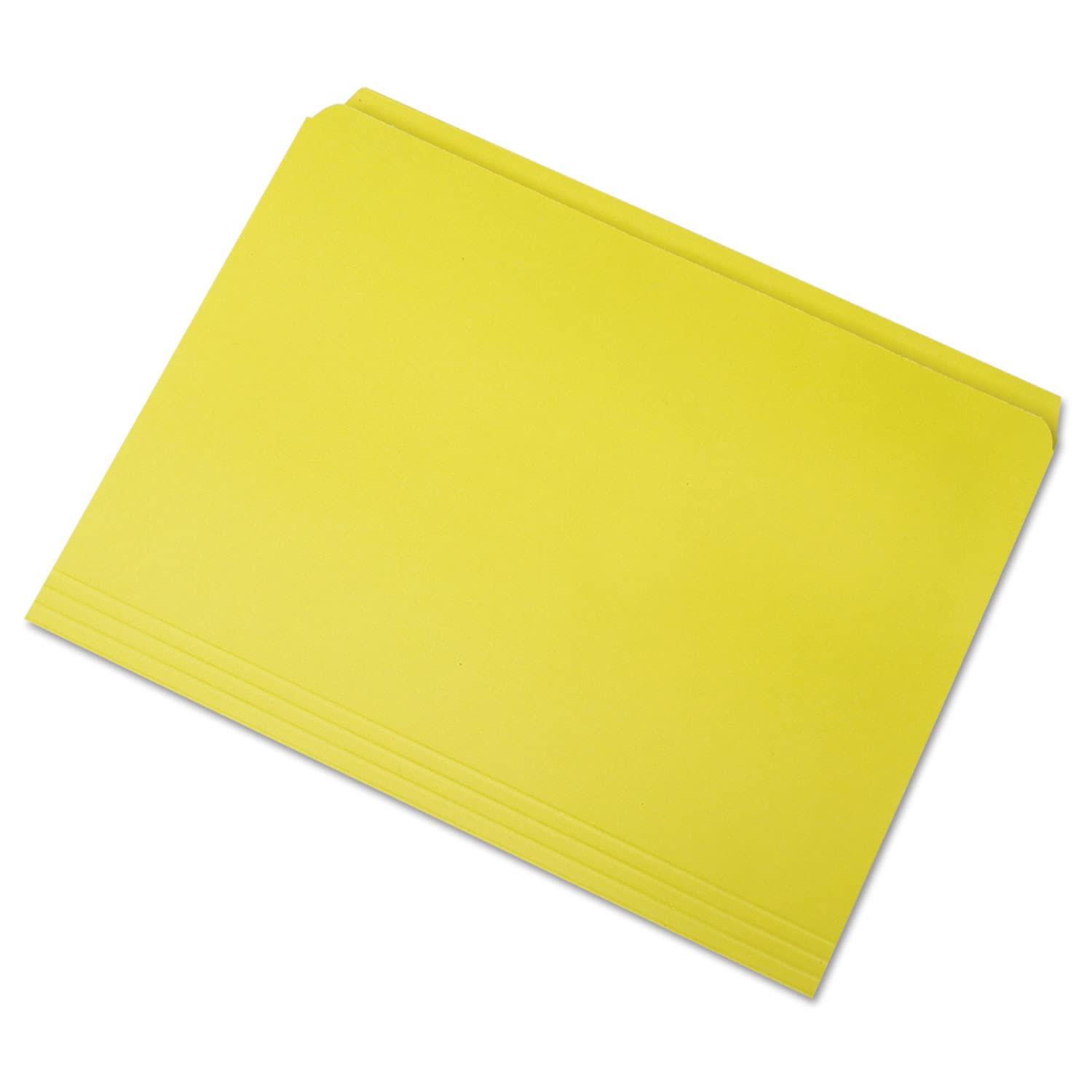 AbilityOne® NSN3649486 Straight Cut Colored File Folders - Yellow | Office Organization & Document Filing Supplies