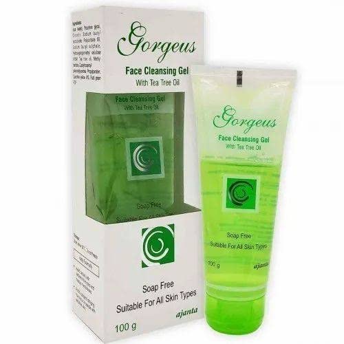 Best Face Cleansing Gel for Acne & Oily Skin - 100gm | Gentle Daily Cleanser for Men & Women | Perfect for Morning & Night Skincare Routine