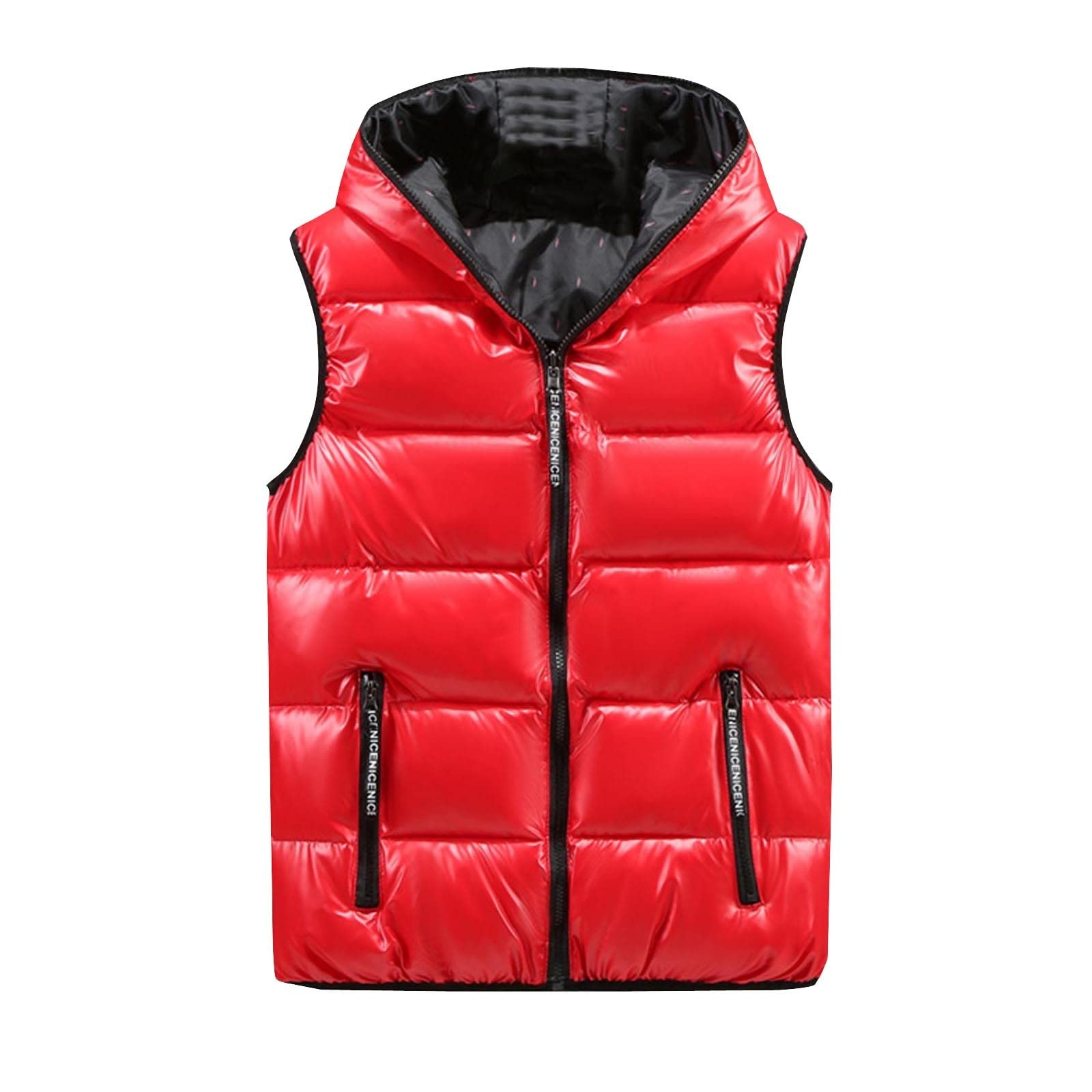 Petite Women's Casual Unisex Vest Jacket - Solid Color Zipper Pocket Sleeveless Coat for Everyday Wear | Perfect for Office, Travel & Outdoor Activities