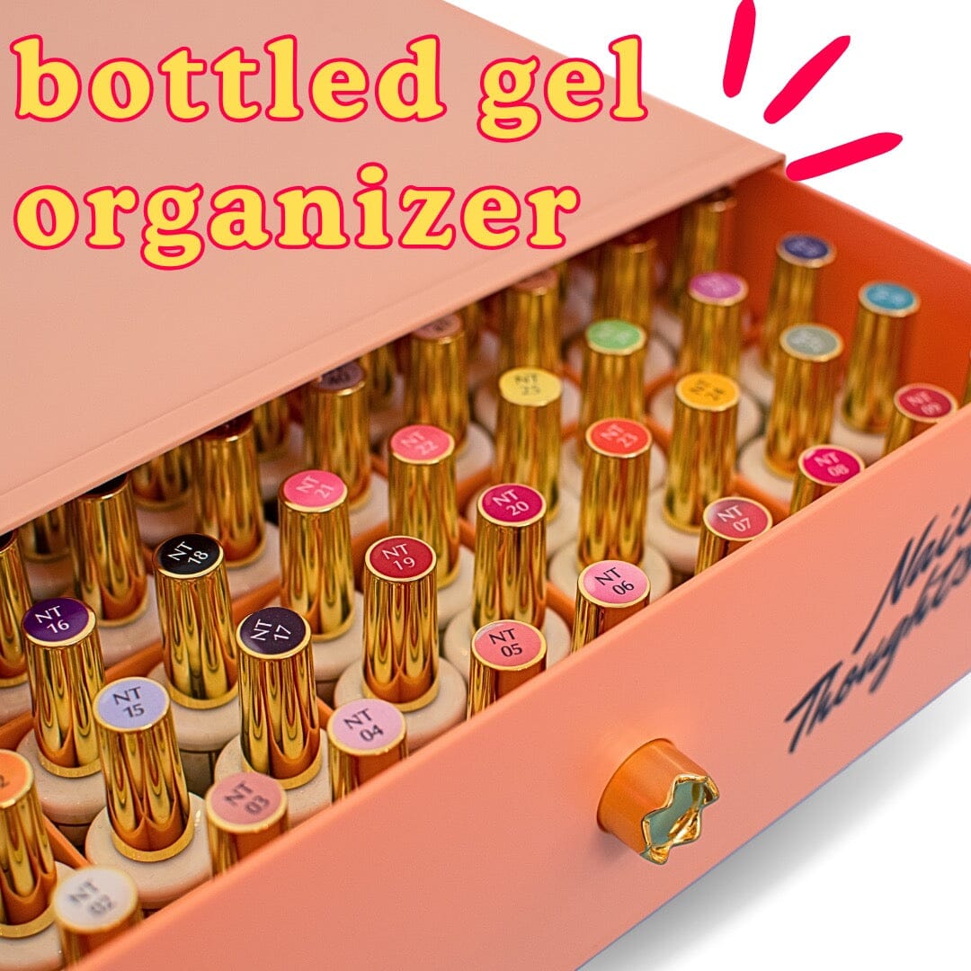 Nail Thoughts Gel Box - Premium Nail Art Kit for DIY Manicures & Salon-Quality Nails at Home | Perfect for Gift Giving & Professional Nail Artists