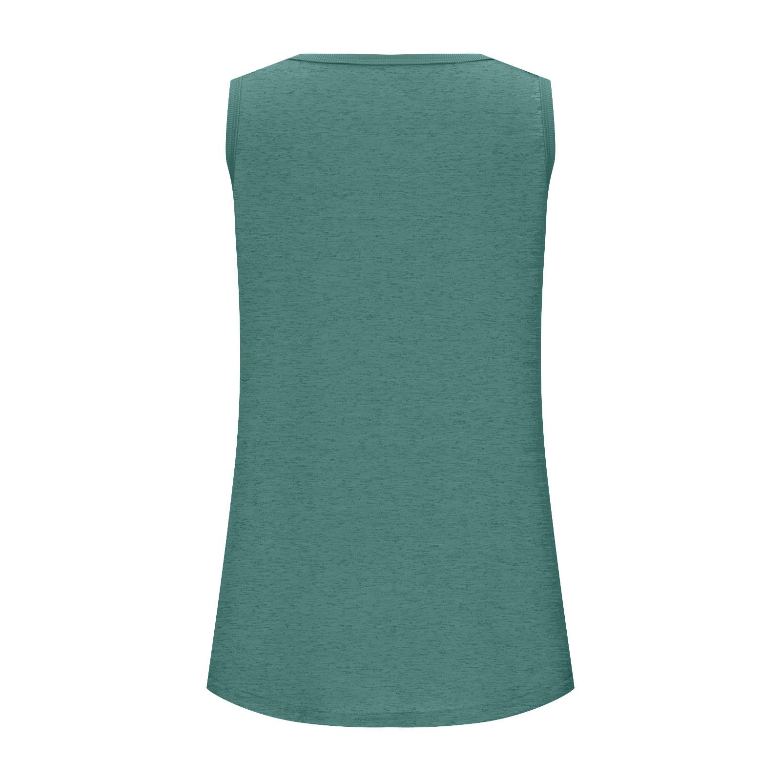 Women's Dressy Casual Tank Tops - Loose Fit Crew Neck Sleeveless Summer Tunic T-Shirts 2025 | Perfect for Beach, Vacation & Everyday Wear