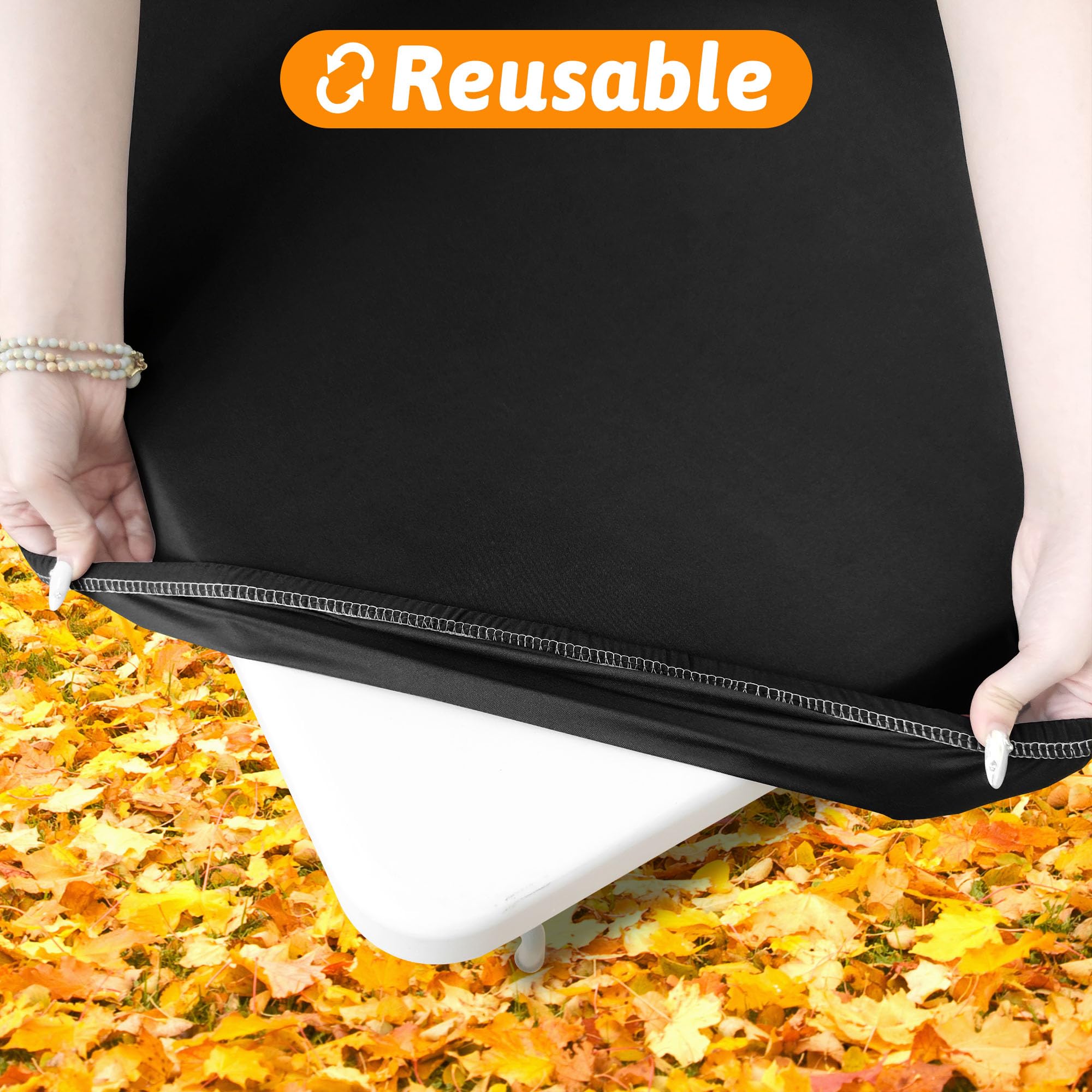 Waterproof Elastic Fitted Rectangle Picnic Tablecloth - 30