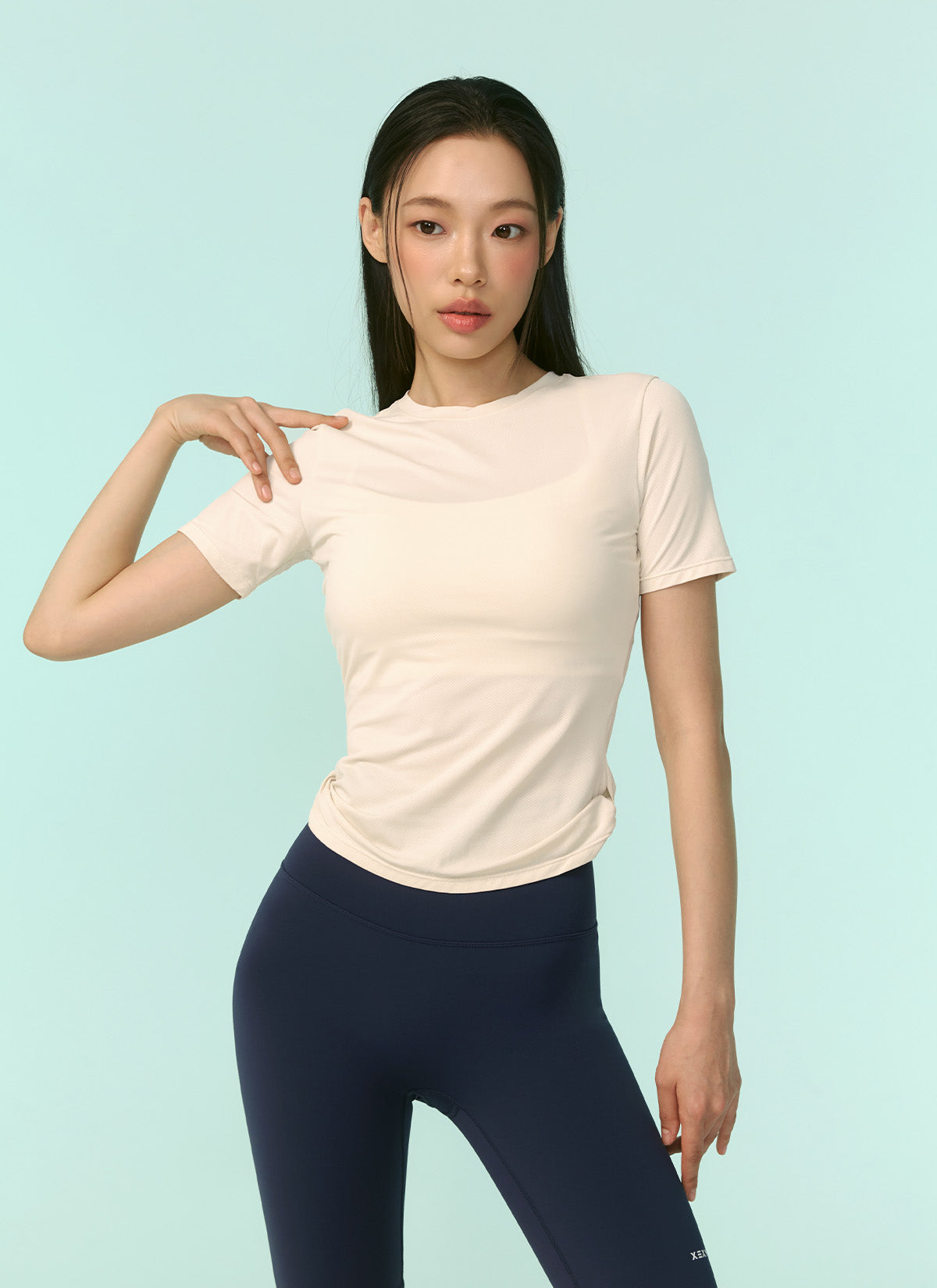 Breathable Air Mesh Side Twist Short Sleeve T-Shirt for Men - Perfect for Gym, Running & Outdoor Activities
