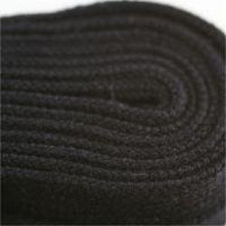 Premium Poly Hockey Laces - Black (2 Pair Pack) | Durable Non-Slip Shoelaces for Ice Skates & Hockey Skates | Perfect for Games, Practice & Performance