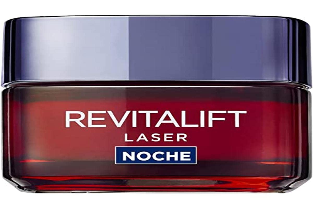 L'Oreal Paris Revitalift Anti-Aging Night Cream, 1.7 oz - Hydrating & Wrinkle Repair for Face & Neck - Perfect for Dry Skin & Overnight Skin Rejuvenation
