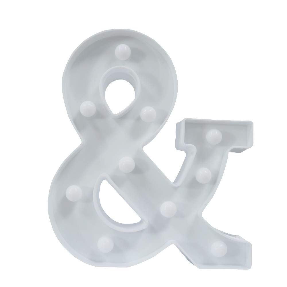 LED Letter Lights - Cute Room Decor for Bedroom, Party & Wedding